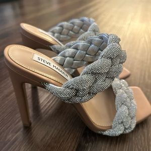 Steve Madden Kenley Heel in Rhinestone